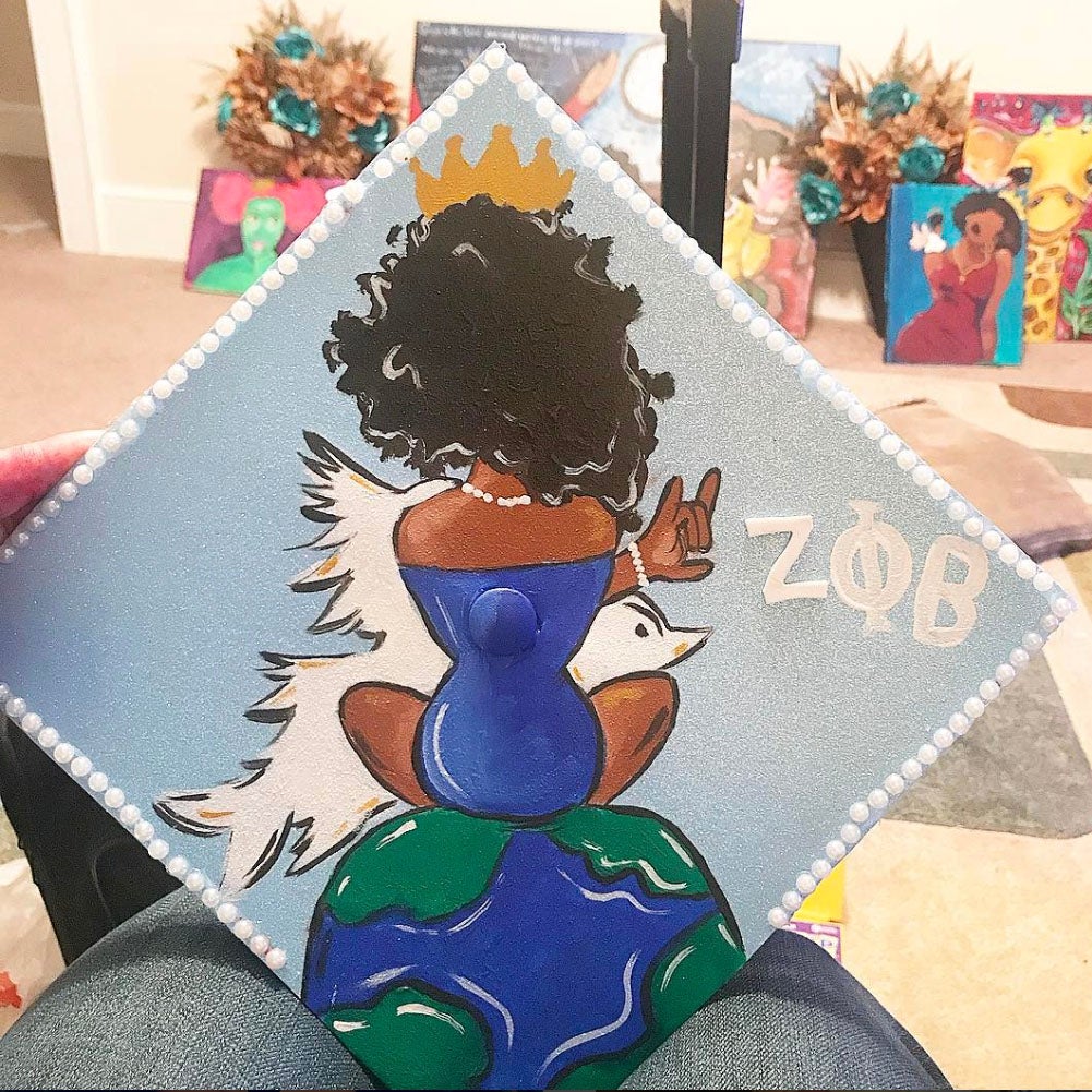 Cheers to Black Grads! 32 Of The Best Graduation Caps We've Seen This Year
